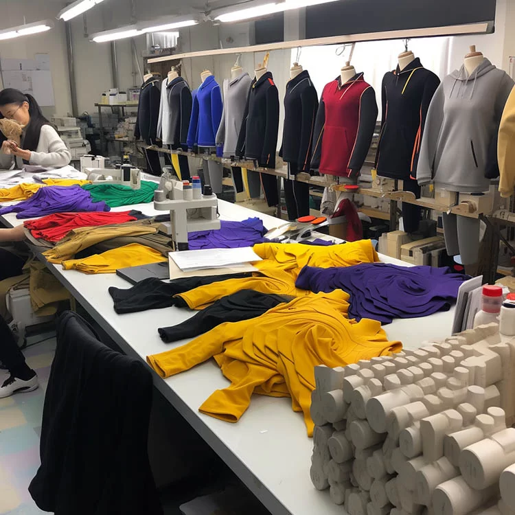 Trusted clothing manufacturers offering custom apparel, private label production, and high-quality garments with fast delivery. Partner with us today!
