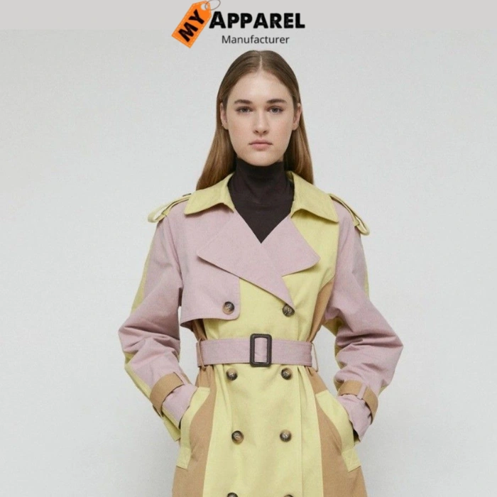 Bold Colored or Printed Trench Coat