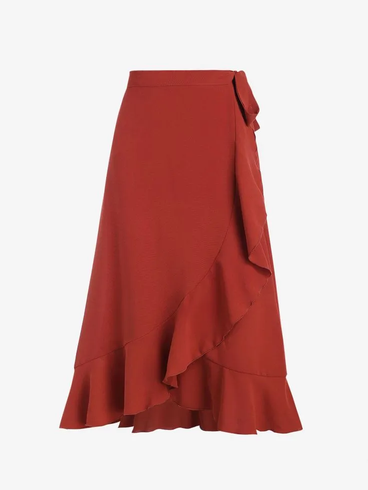 different women skirt silhouettes