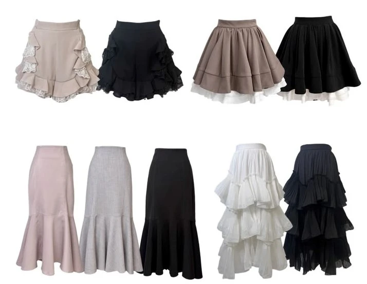 20 types of women skirts
