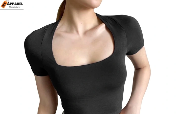 Scoop Neck Cropped T-Shirts
Cropped T-Shirt Manufacturers