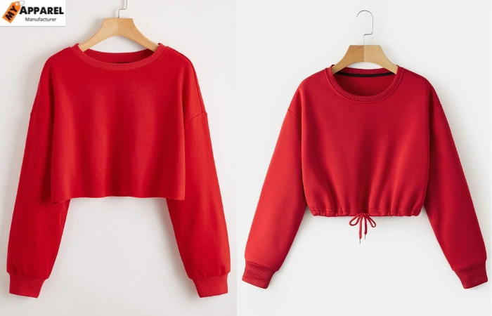 Long Sleeve Cropped T-Shirts