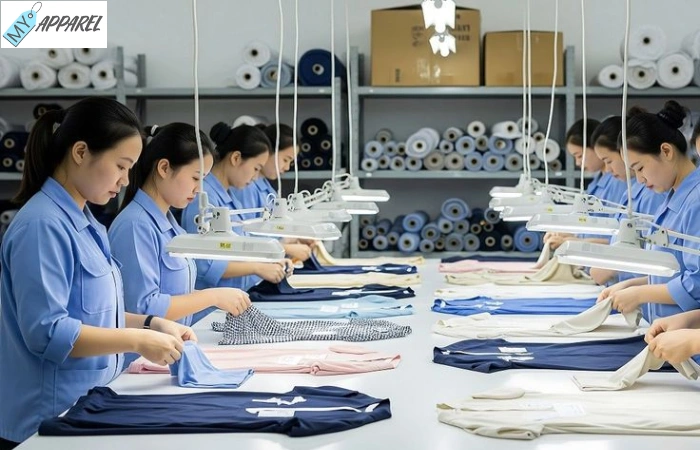 clothing manufacturing process in China