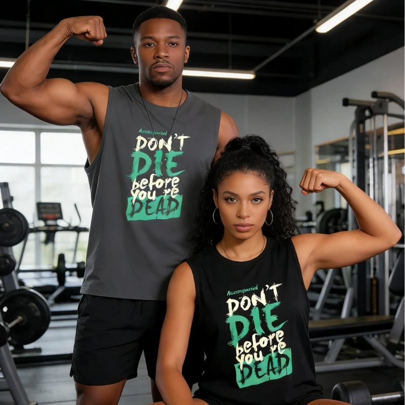 couple power gym tank tops Manufacturer