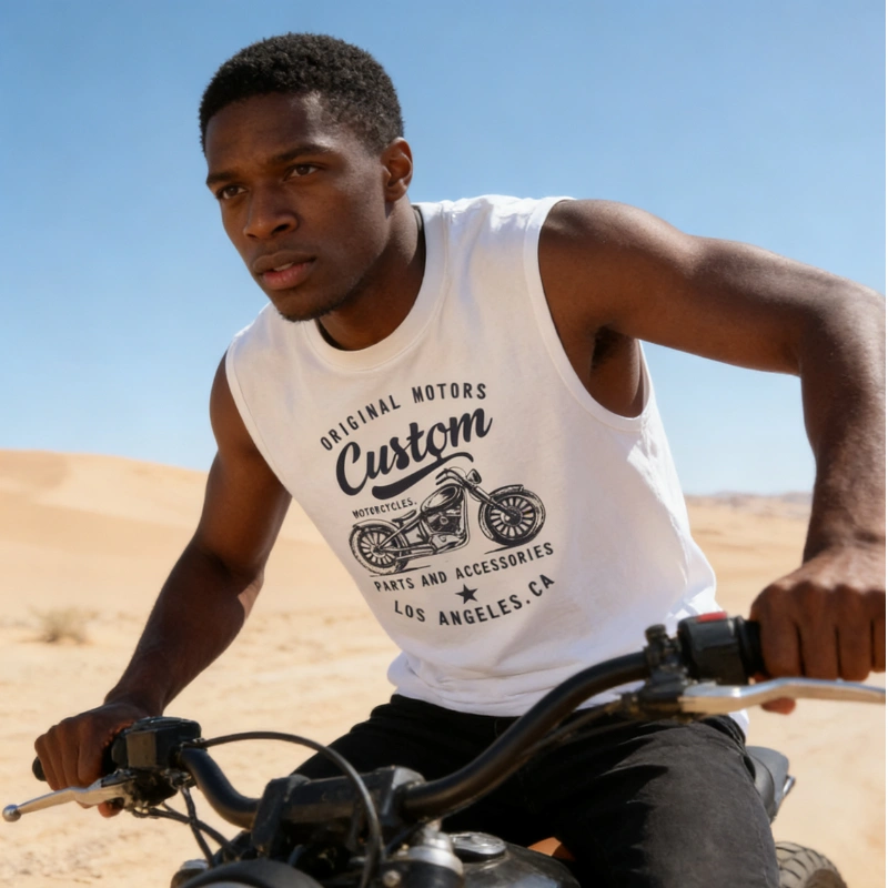 white outdoor tank top manufacturer