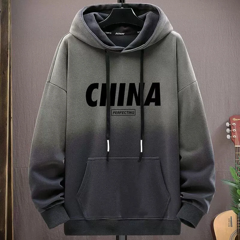 custom logo printed hoodie