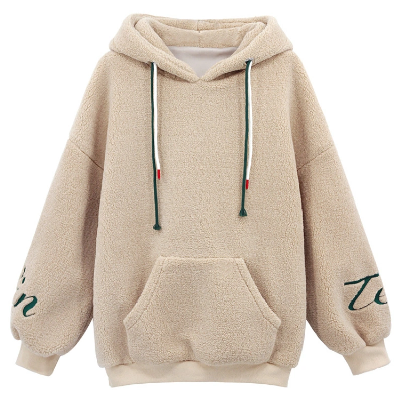 premium embroidered pocket hoodie