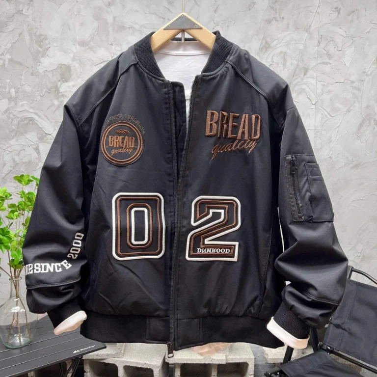 embroidered jacket manufacturer for custom branded apparel