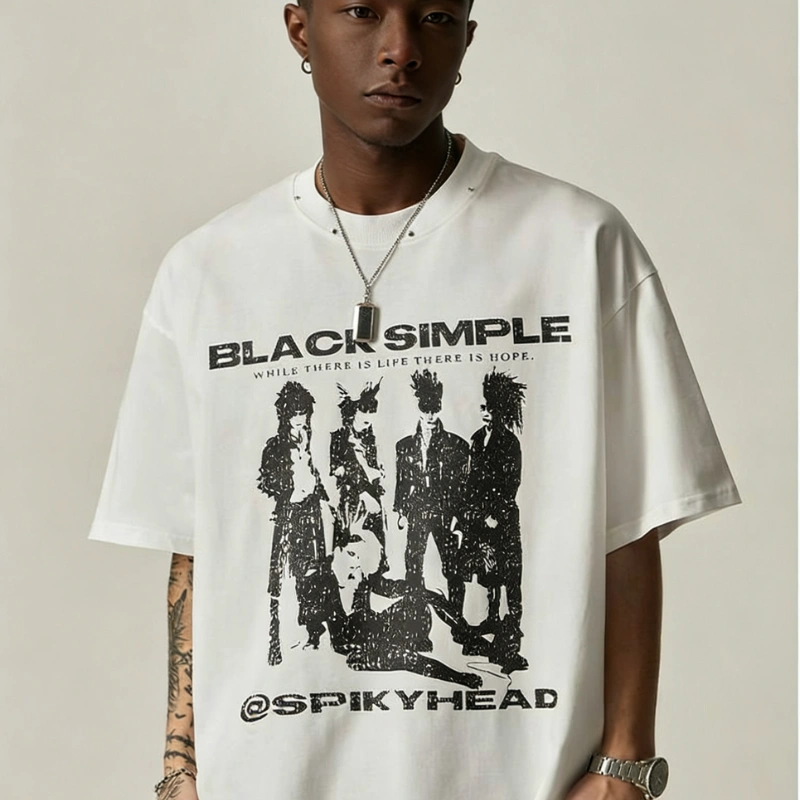 brown streetwear tee