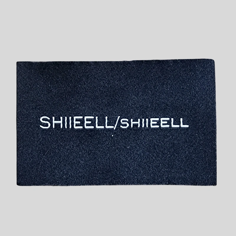 fabric patch brand label