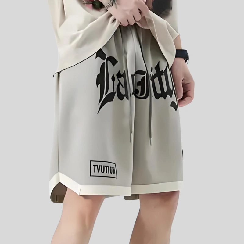 oversized streetwear shorts