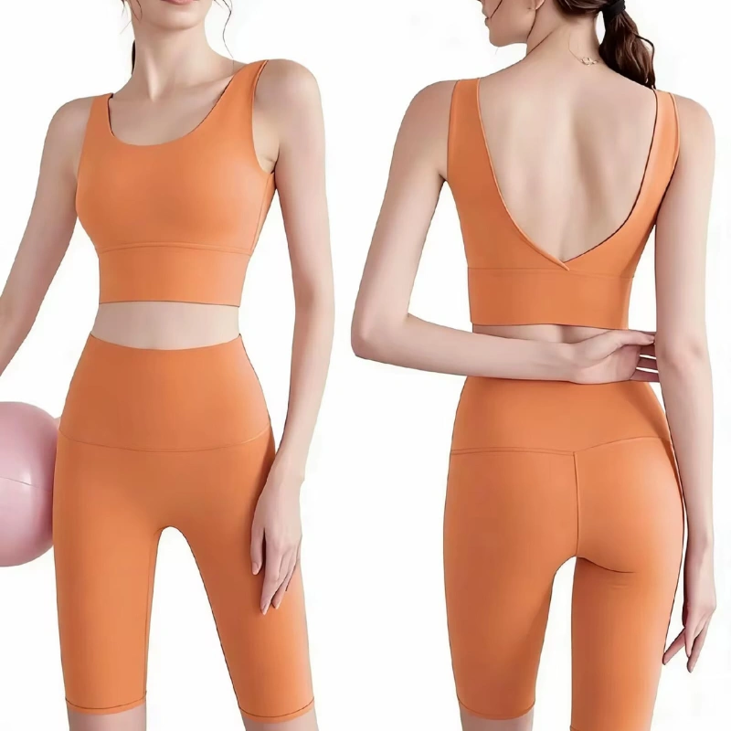 
Premium activewear manufacturer
Women’s orange activewear
