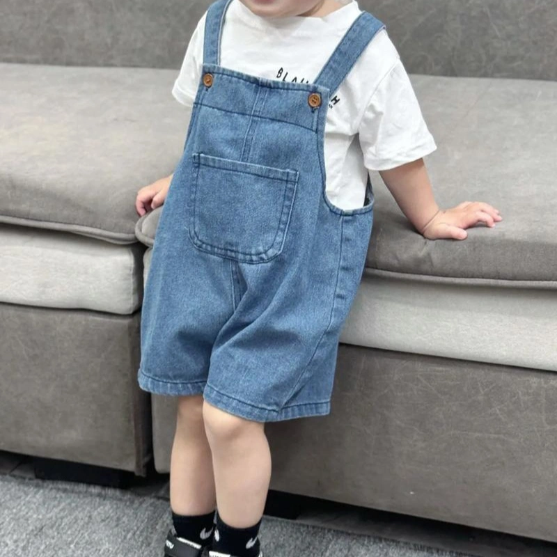 kids denim overalls children denim dungaree