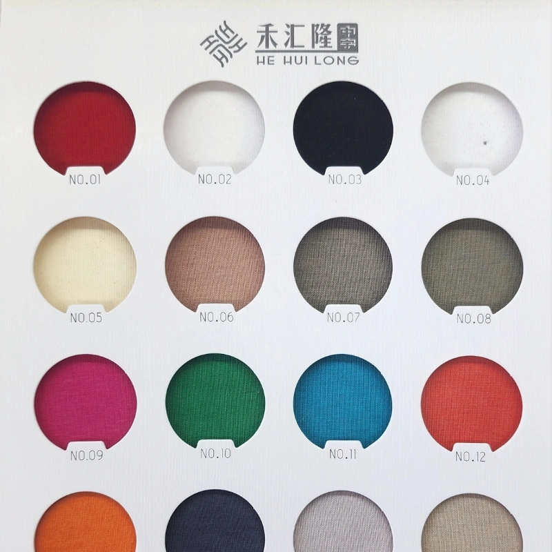 cloth color reference card