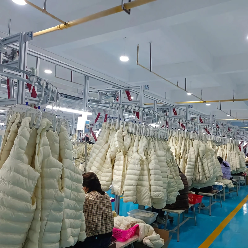 garment production team workforce