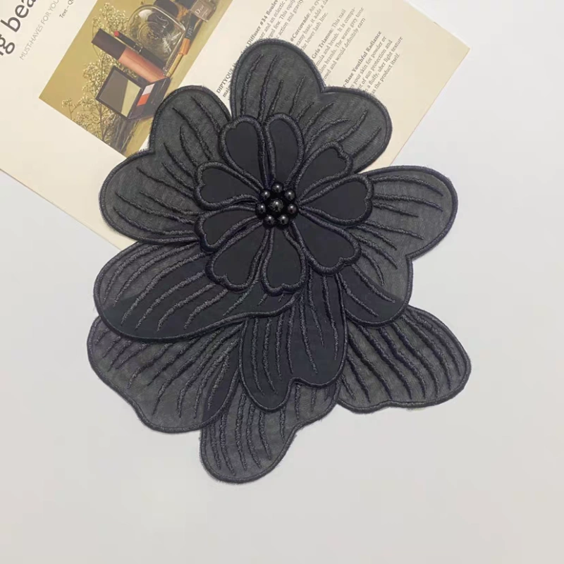 raised 3D apparel branding label