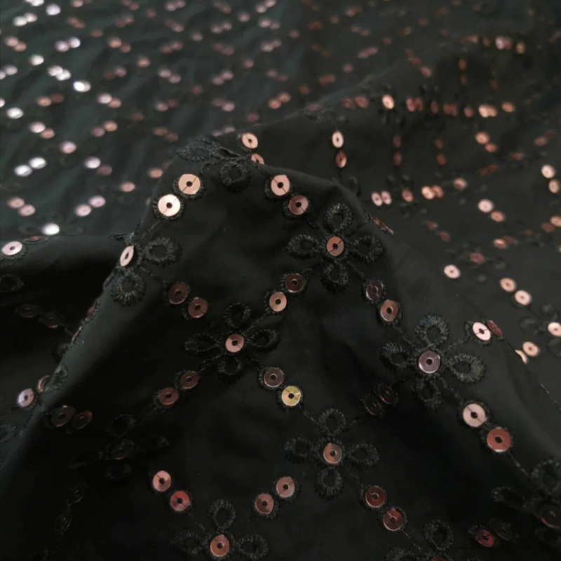 black-glitter-sequins-fabric-design