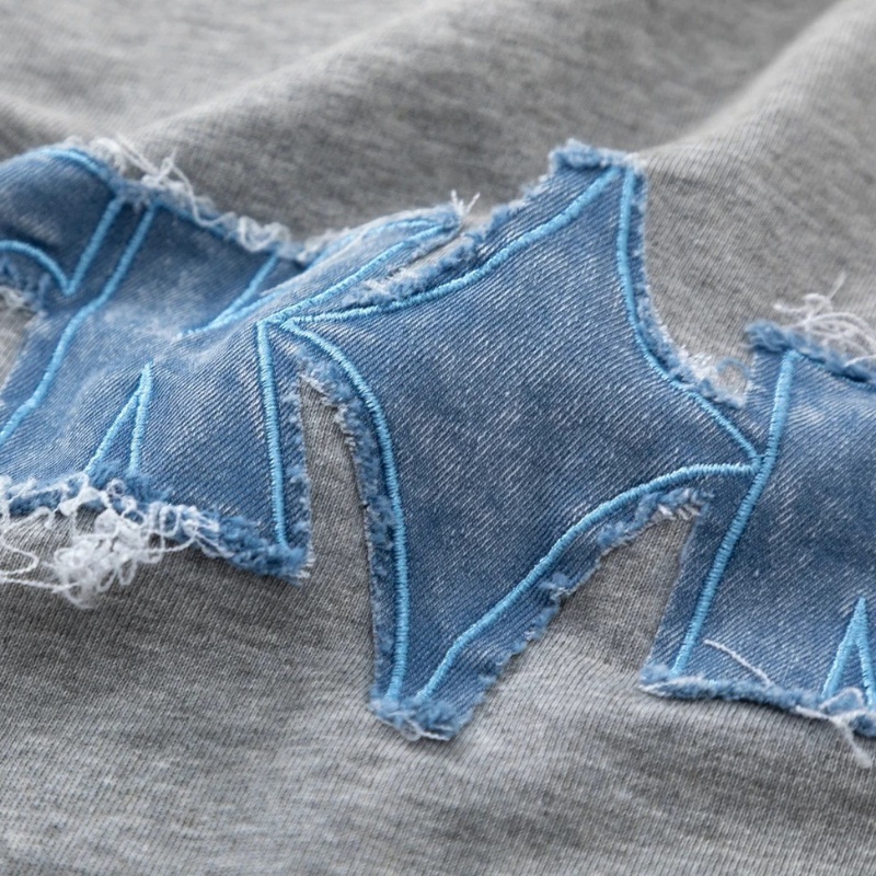 custom-grey-fabric-star-design