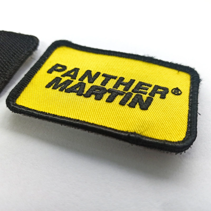 premium leather branding patch