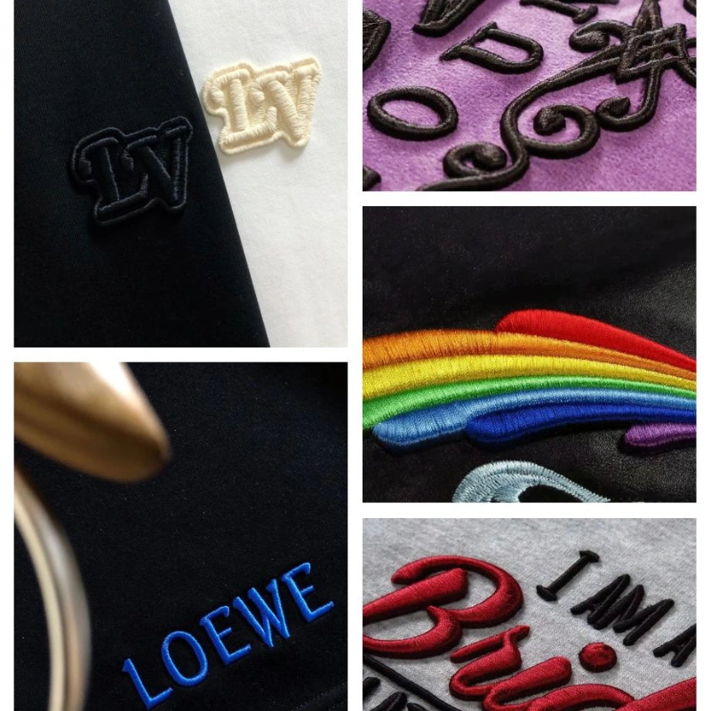Corporate logo embroidery set