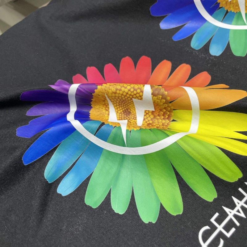 Textile DTF transfer process