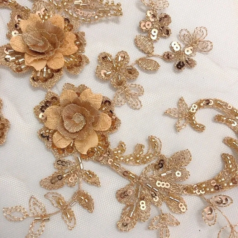 gold-floral-embroidered-applique-design