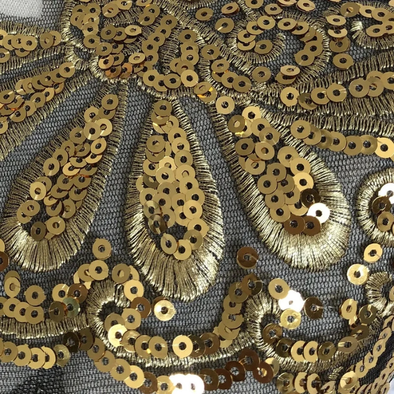 gold-kids-party-frock-embroidered