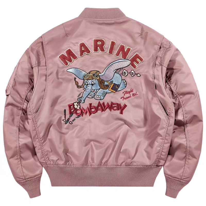 Trendy collegiate outerwear