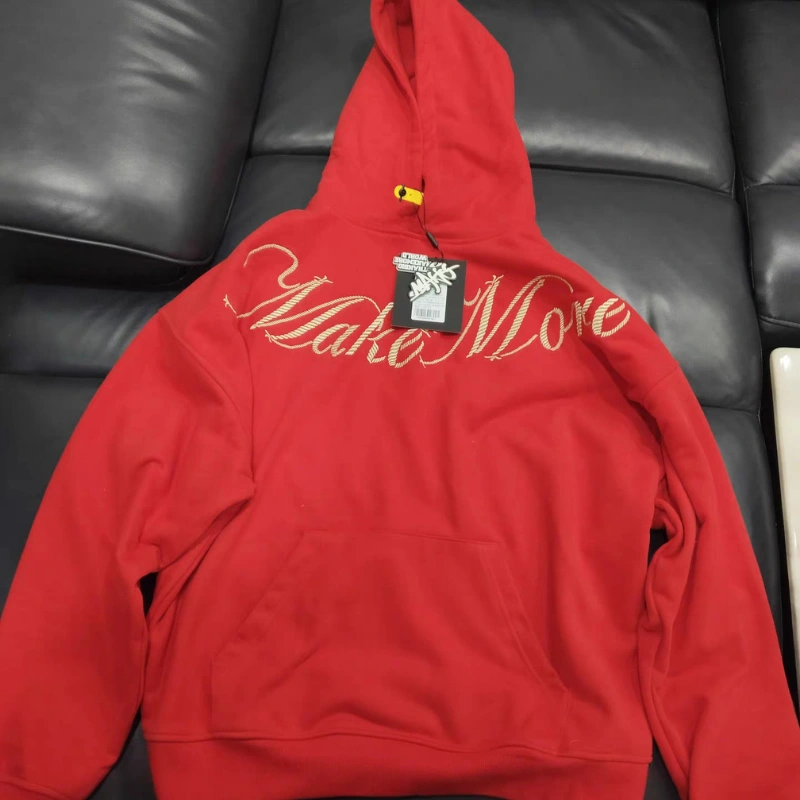 Back print street style hoodie