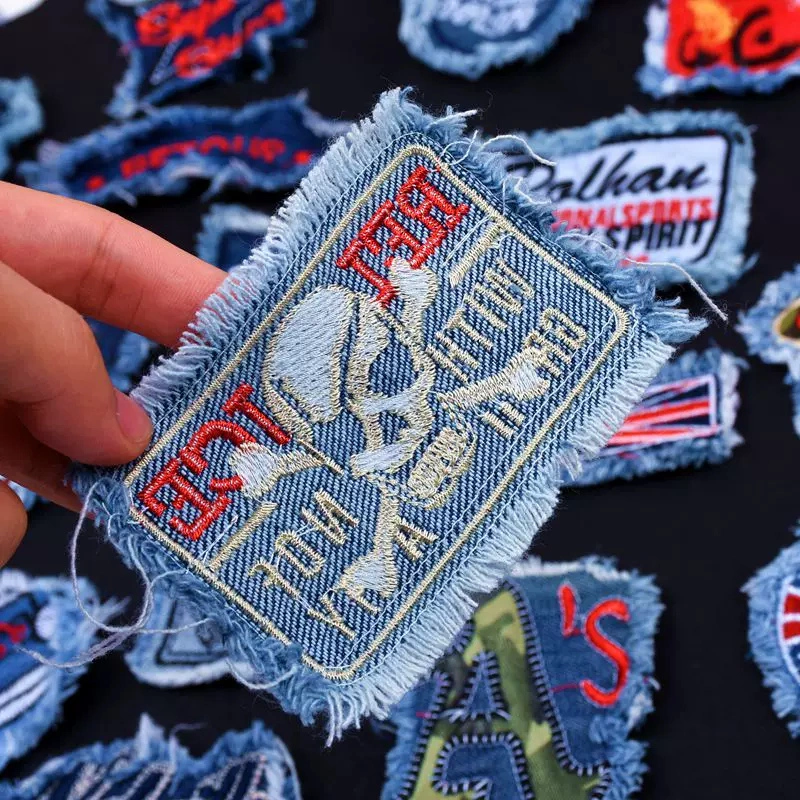 3D rubber patch for apparel