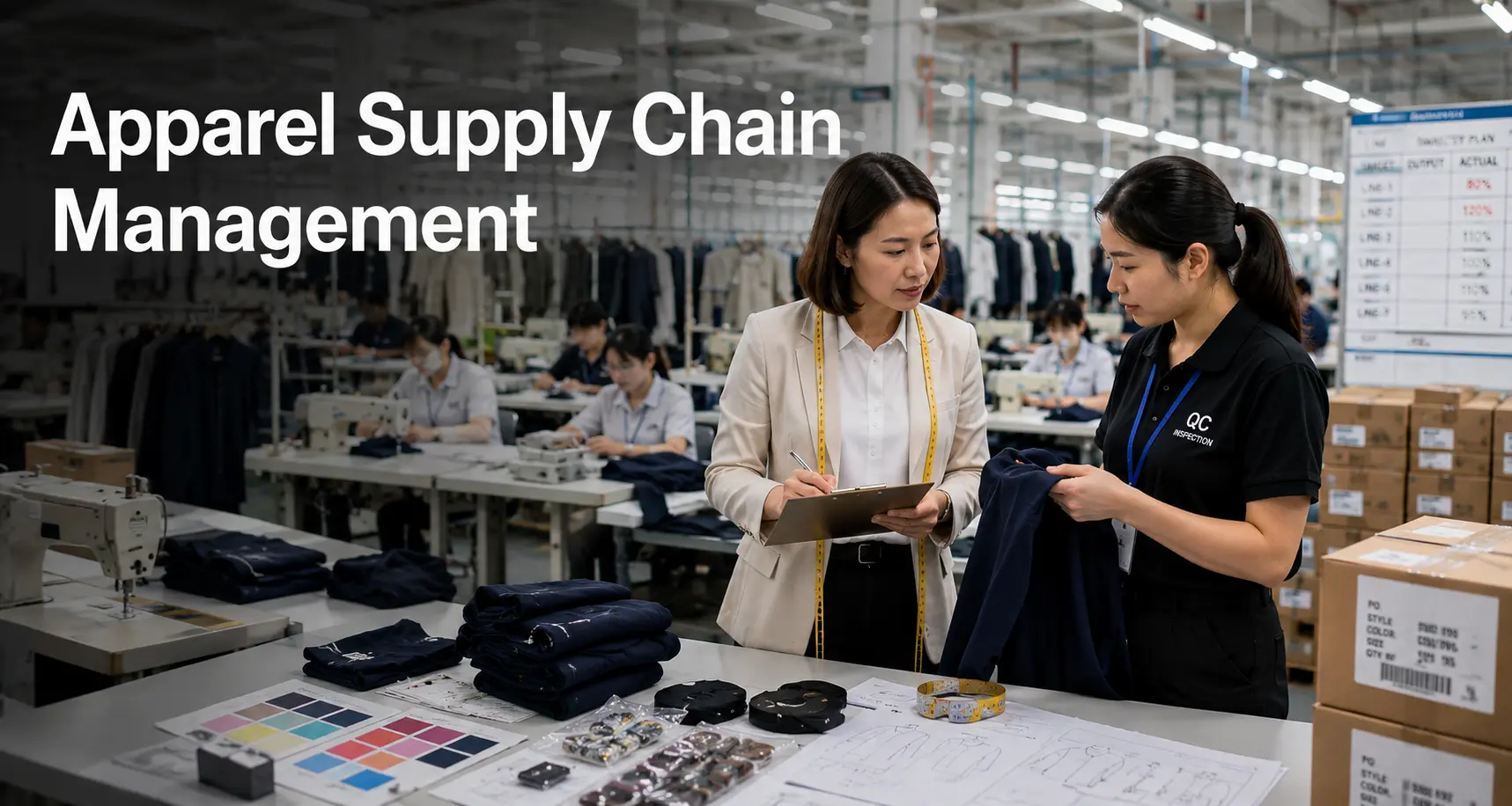 professional apparel supply chain management