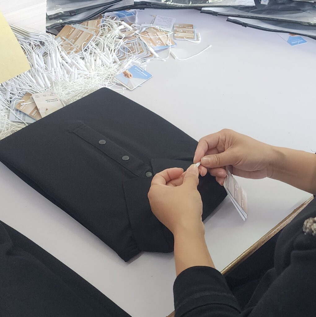 Garment sampling helps ensure quality before bulk production.