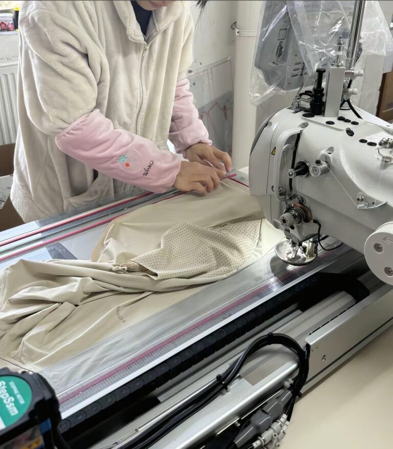 Denim manufacturers create custom garments for brands.