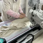 Denim manufacturers create custom garments for brands.