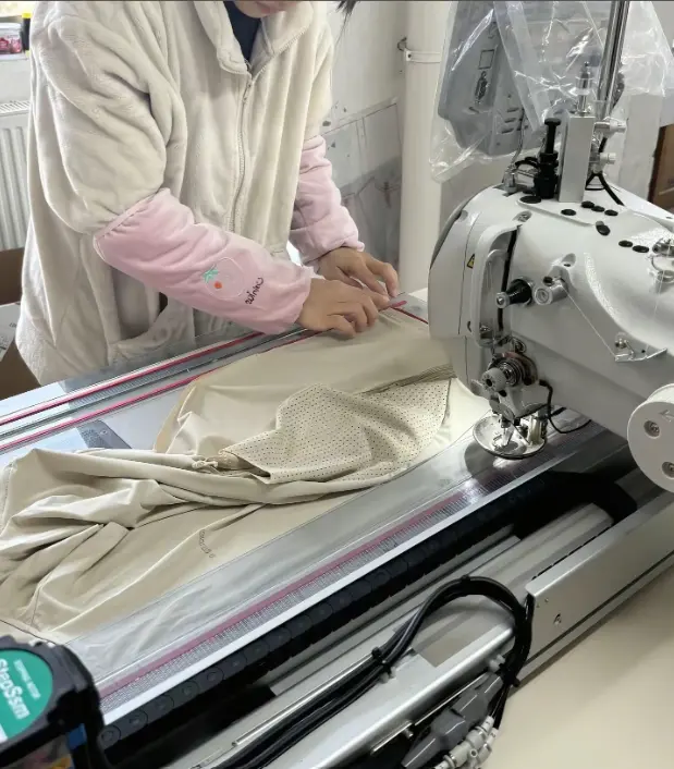 Denim manufacturers create custom garments for brands.